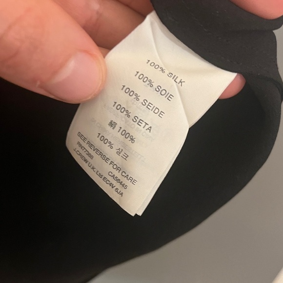 J crew 100% silk racerback camisole top size 2P - Picture 3 of 5